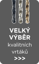 Velký výběr vrtáků